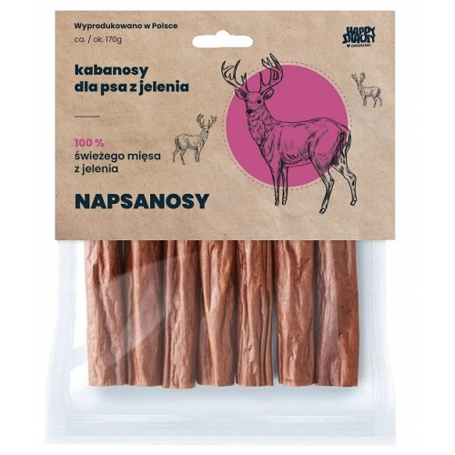 NAPSANOSY KABANOSY DLA PSA Z JELENIA 170 G